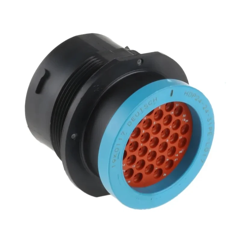 Deutsch 31-Contact Cable Circular Connector, Socket, Male, 1.59 mm, IP67, 13A, 250V, HD20 Series HDP24-24-31PE-L017