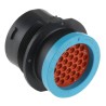 Deutsch 31-Contact Cable Circular Connector, Socket, Male, 1.59 mm, IP67, 13A, 250V, HD20 Series HDP24-24-31PE-L017