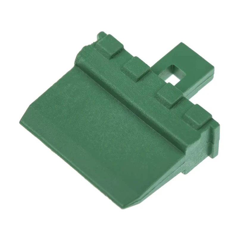 Deutsch DT Series Plastic Polybutylene Terephthalate Female 8-Way Wedge Lock, Green, Straight Orientation W8P
