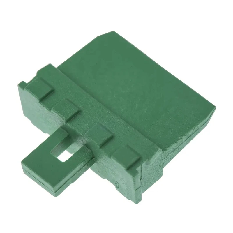 Deutsch DT Series Plastic Polybutylene Terephthalate Female 8-Way Wedge Lock, Green, Straight Orientation W8P