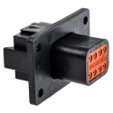 Deutsch DT Series Automotive Connector Female Panel Mount 8 Way Multi-Colour DT04-08P-CL06
