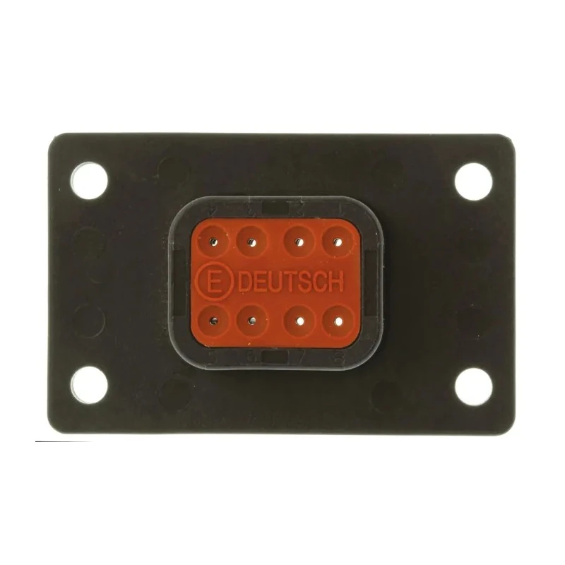 Deutsch DT Series Automotive Connector Female Panel Mount 8 Way Multi-Colour DT04-08P-CL06