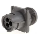 Deutsch Circular Connector 3 Contacts Cable 25.2 mm Socket Male IP67 Crimp HD10
