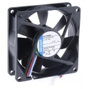 ebm-papst 8400 N Series Axial Fan, 12V DC, 45 m³/h, 900 mW, , 80 mm x 80 mm x 25 mm, External Rotor, Brushless, Sleeve IP68