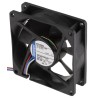 ebm-papst 8400 N Series DC Axial Fan 12V DC 20 m³/h 350 mW IP68 80mm x 80mm x 25mm Sleeve Bearing Backward Curve