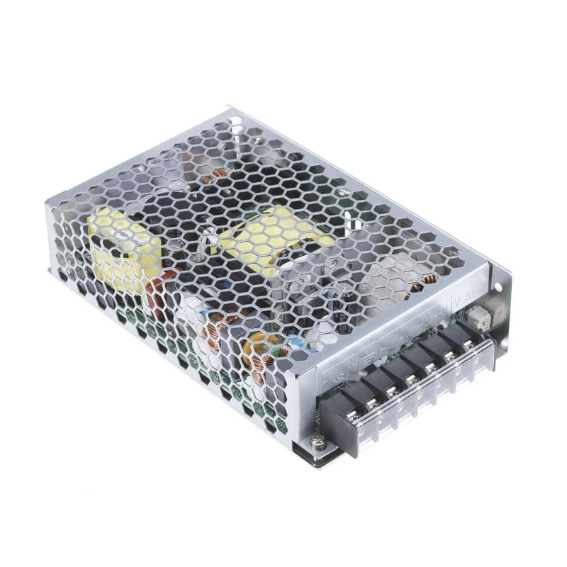 Mean Well HRP-150-24 Single Output Switching Power Supply, 24V DC, 156W, 85–264V AC Input, Chassis Mount HRP-150-24