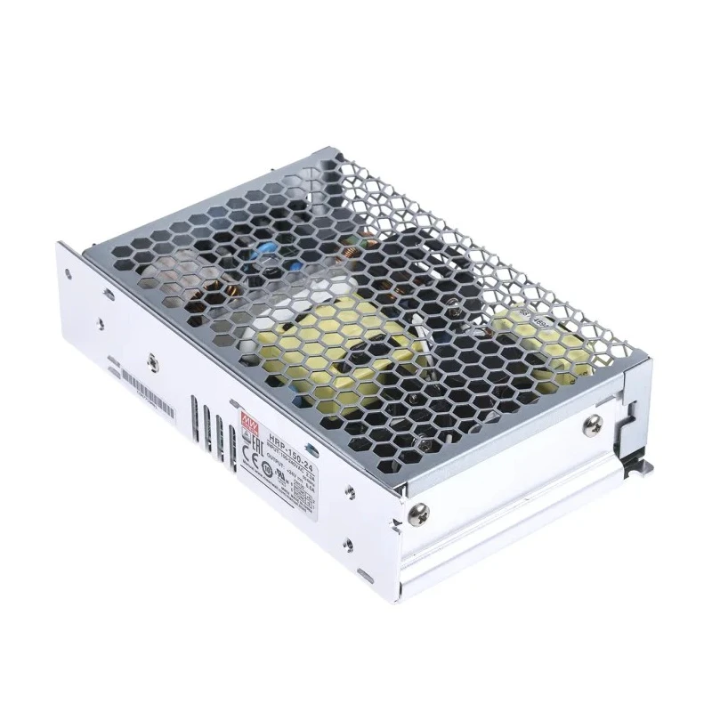 Mean Well HRP-150-24 Single Output Switching Power Supply, 24V DC, 156W, 85–264V AC Input, Chassis Mount HRP-150-24