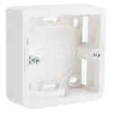 Legrand MOSAIC White Plastic Back Box NF, IP20, Flush Mount, 1 Gang, 30 mm x 30 mm x 30 mm 0 802 80