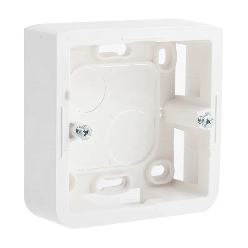 Legrand MOSAIC White Plastic Back Box NF, IP20, Flush Mount, 1 Gang, 30 mm x 30 mm x 30 mm 0 802 80