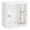 Legrand MOSAIC White Plastic Back Box NF, IP20, Flush Mount, 1 Gang, 30 mm x 30 mm x 30 mm 0 802 80