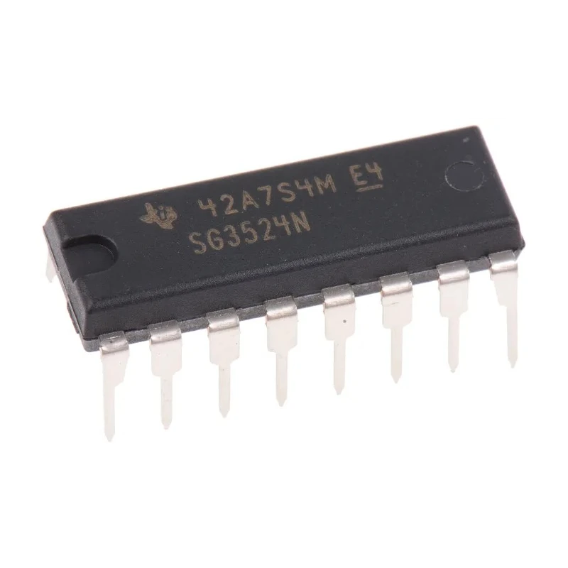 Texas Instruments PWM Controller SG3524N, 2-Channel, 16-Pin PDIP, 450 kHz, 40V, Through Hole