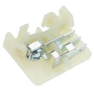RS PRO Barrier Strip 1 Contact 1 Row 600V 20A Steel Polyamide Vertical 425-421