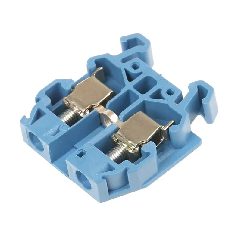 Entrelec SNA Series DIN Rail Terminal Block Blue, 4 mm², 1-Level, Screw Type, 500V AC, 30A 1SNA120491R1100