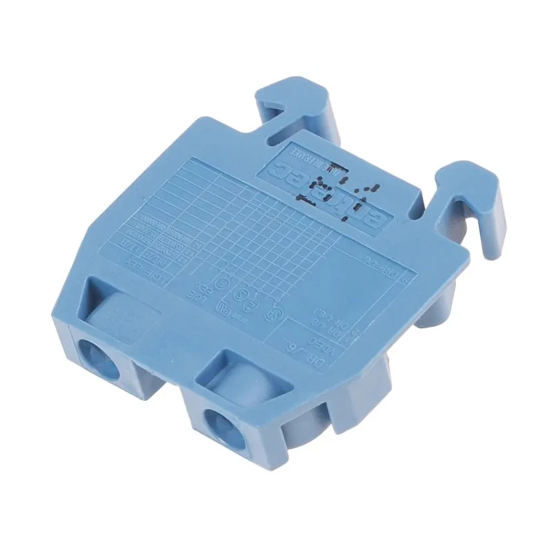 Entrelec SNA Series DIN Rail Terminal Block Blue, 4 mm², 1-Level, Screw Type, 500V AC, 30A 1SNA120491R1100