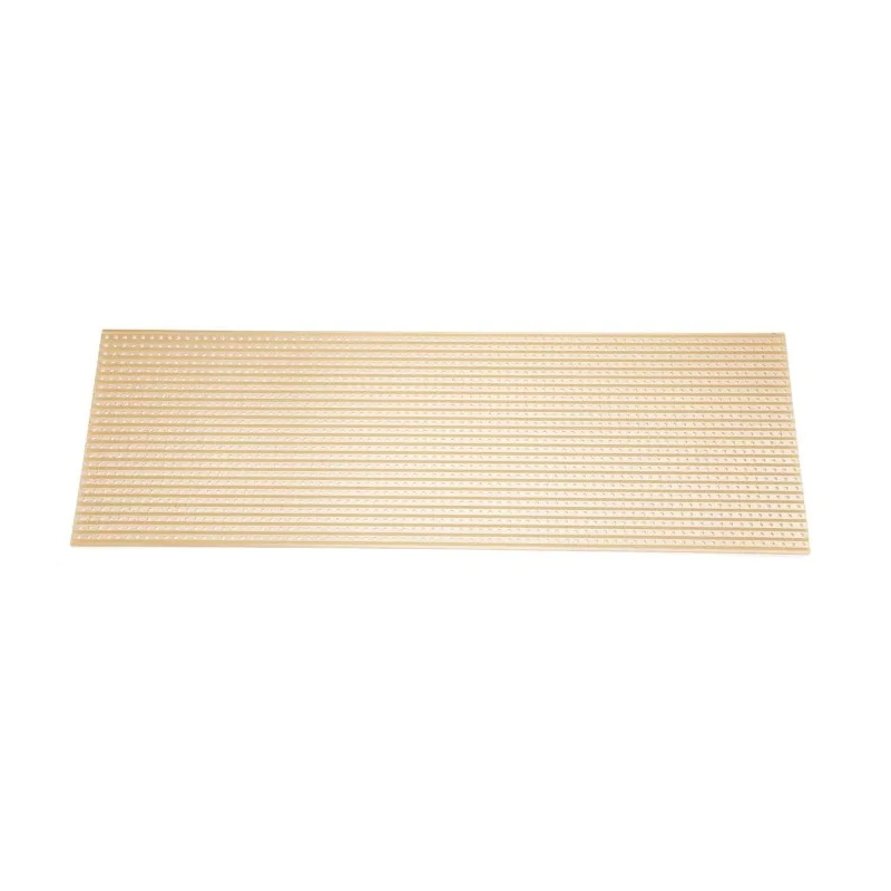 Vero Technologies Stripboard Synthetic Resin Bonded Paper 291.3 mm x 95.4 mm FR1 Single Sided Copper 01-3938