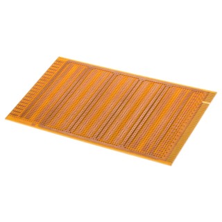 Vero Technologies Breadboard Prototyping Board 1.6mm Thickness, 114mm x 203mm, Edge Plug, Single-Sided, Model 01-3943