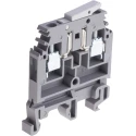 Entrelec SNA Series DIN Rail Terminal Block, Grey, 4mm², 1-Level, Screw, 400V AC, 20A, 1SNA115686R1300