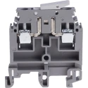 Entrelec SNA Series DIN Rail Terminal Block, Grey, 4mm², 1-Level, Screw, 400V AC, 20A, 1SNA115686R1300