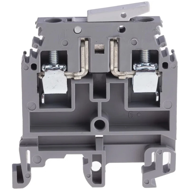 Entrelec SNA Series DIN Rail Terminal Block, Grey, 4mm², 1-Level, Screw, 400V AC, 20A, 1SNA115686R1300