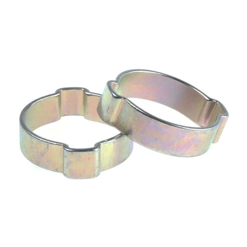 RS PRO Steel O Clip 10mm Width, 23–27mm Inside Diameter, Zinc-Plated, Double Ear, 436-459