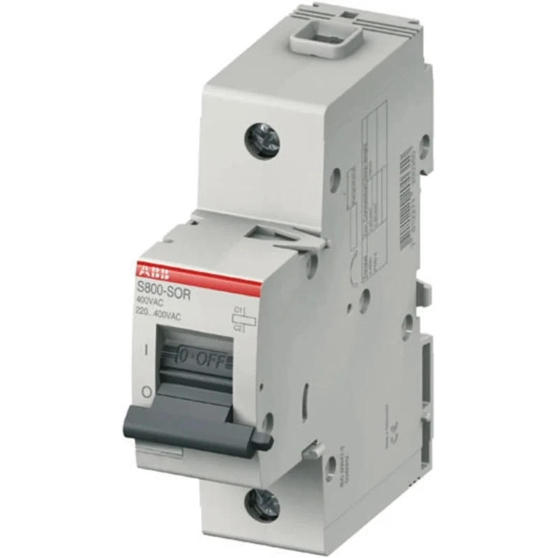 ABB 24V AC/DC DIN Rail Shunt Trip for S800N, , S800U, S800S, S800C, S800PV, S800B, S800-SOR Series 2CCS800900R0191 S800HV
