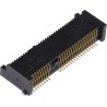JAE 52 Way Right Angle PCI Mini PCIe Memory Card Connector, 0.8mm Pitch, Surface Mount, Solder MM60