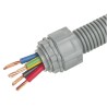 RS PRO Plastic Conduit, 25 mm Nominal Diameter, Uncoated, Grey, 5 m, IP55, Model 429-666