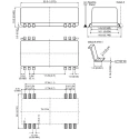 TRACOPOWER TES 3-1222 DC/DC Converter 12V Output, 125mA, 18V Max Input, 9V Min Input, 3W, Surface Mount, -40°C to 85°C