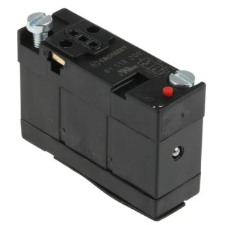 Crouzet Pneumatic Solenoid Valve Pilot/Spring 81 Series 4 mm Push-in, DIN Rail, 4 Ports, 8 bar, Model 81513200