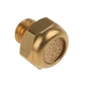 Legris Brass, Sintered Bronze Pneumatic Silencer, M5 x 0.8 Threaded, 12 Bar, 150°C, Metric, 0673 00 19