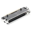 JAE DD1 Series Straight Surface PCB Socket, 30 Contacts, 1 Row, 0.5 mm Pitch, Solder, Surface Mount, 12A, 30V DD1R030HA1