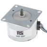 Crouzet Permanent Magnet Stepper Motor, 12.7V, 0.24Nm, 7.5° Step Angle, 65 mm Frame, 6 mm Shaft 82940003