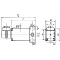 Burkert Solenoid Valve 3 Port NO/NC, Stainless Steel, 230V AC, 1/4 in, Model 021396