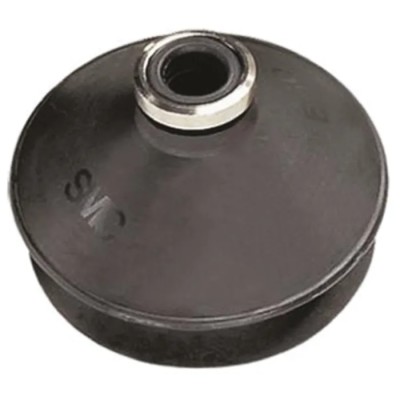 SMC Flat Nitrile Rubber Suction Cup, 25 mm Pad, M6 x 1 Female Thread, ZPR25CN-08-B6