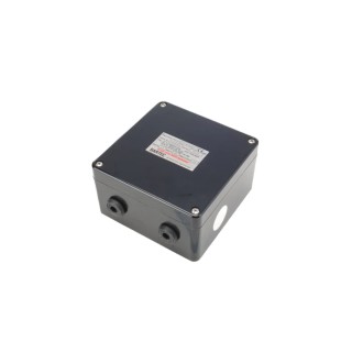 Bartec GB Series Black Polyester Junction Box, IP66, 15 Terminals, ATEX, 160 x 160 x 90 mm GB 160-730379