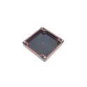 Bartec GB Series Black Polyester Junction Box, IP66, 15 Terminals, ATEX, 160 x 160 x 90 mm GB 160-730379