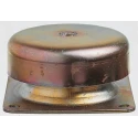 Fabreeka Cup Type Anti-Vibration Mount, Neoprene, M10 Thread, 200kg Load, 76mm OD, 38mm H VSC2-25-C-S-M10