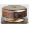 Fabreeka Cup Type Anti-Vibration Mount, Neoprene, M10 Thread, 200kg Load, 76mm OD, 38mm H VSC2-25-C-S-M10