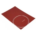 RS PRO Silicone Heater Mat, Rectangle, 200 mm x 300 mm, 12V DC, 60W, Peak Temperature 200°C 731-372