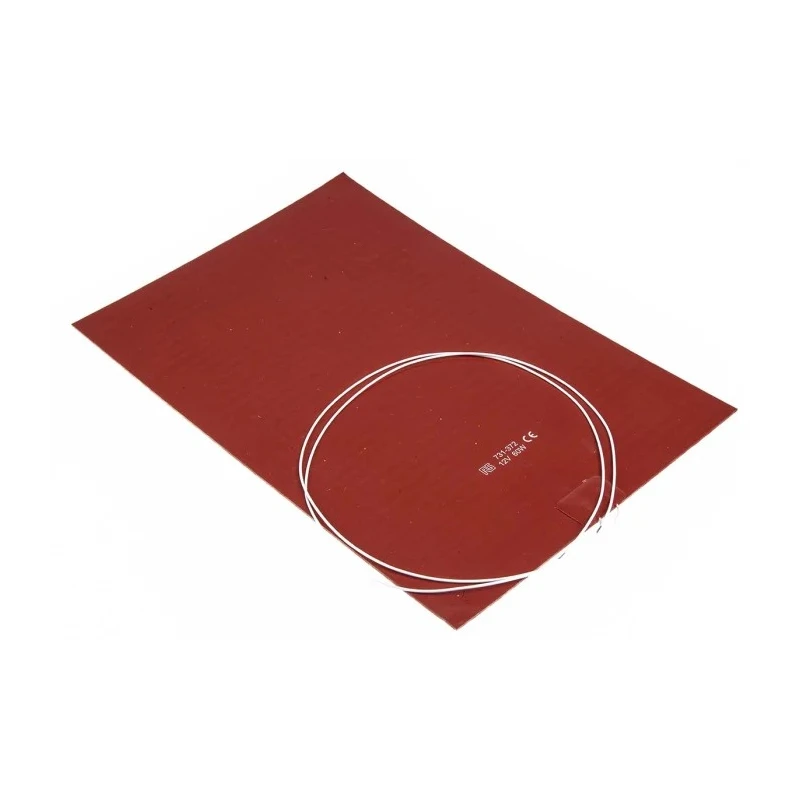 RS PRO Silicone Heater Mat, Rectangle, 200 mm x 300 mm, 12V DC, 60W, Peak Temperature 200°C 731-372