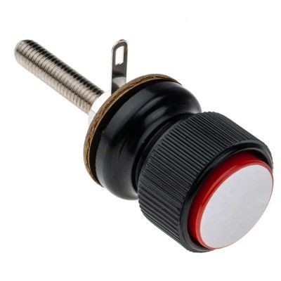RS PRO Red Terminal Post, 3kV Voltage, M6 Thread, 30A Current, Phenolic Resin Body, Insulated, 444-775
