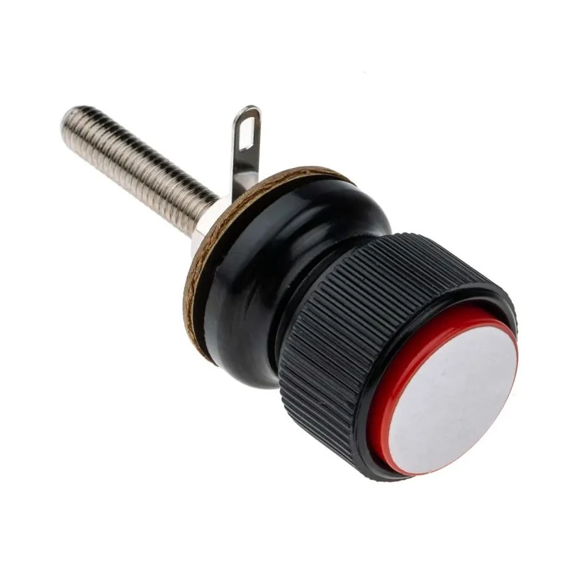 RS PRO Red Terminal Post, 3kV Voltage, M6 Thread, 30A Current, Phenolic Resin Body, Insulated, 444-775