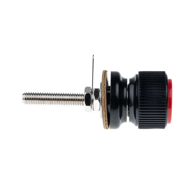 RS PRO Red Terminal Post, 3kV Voltage, M6 Thread, 30A Current, Phenolic Resin Body, Insulated, 444-775