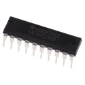 Texas Instruments 8-Channel Buffer & Line Driver IC, 3-State, Non-Inverting, 20-Pin PDIP, Through-Hole, HC Logic SN74HC244N