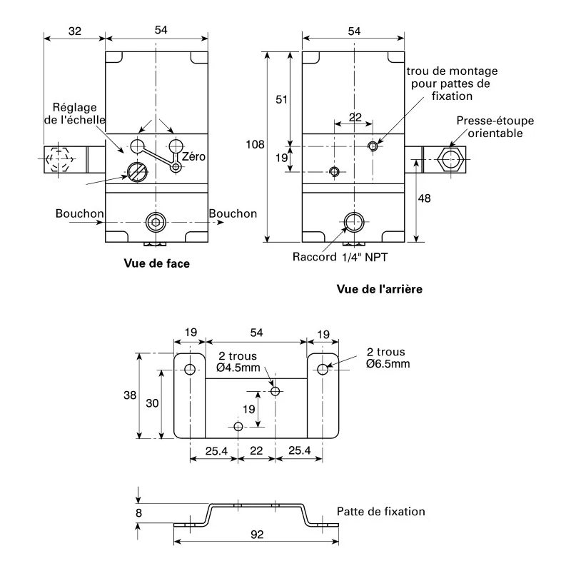 Watson Smith IP Converter NPT 1/4 Female, 0.85 L/min Flow Rate, 4–20 mA Input, 0.2–1 bar Output Pressure, IP65, Model 400100R