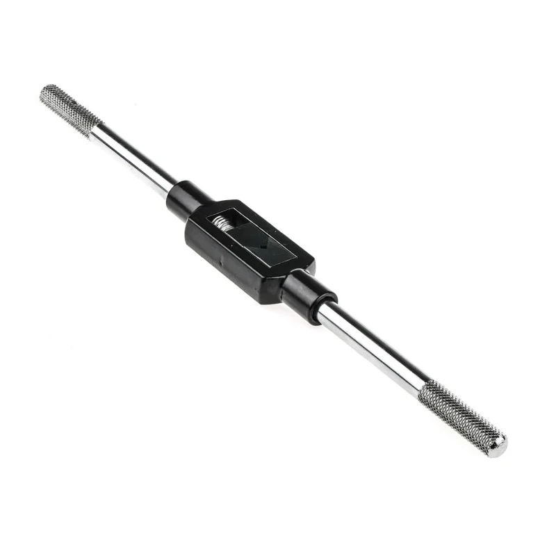RS PRO Adjustable Bar Tap Wrench, Steel, Chrome Finish, 340mm, M6–M20 Thread Range 444-946