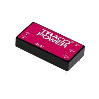 TRACOPOWER TEL 30-2411 DC/DC Converter, 5.1V Output, 5A, 36V DC Max Input, 18V Min Input, 30W, PCB Mount, Shielded Metal Case