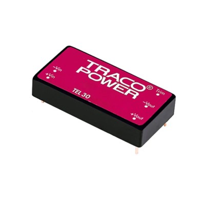 TRACOPOWER TEL 30-2411 DC/DC Converter, 5.1V Output, 5A, 36V DC Max Input, 18V Min Input, 30W, PCB Mount, Shielded Metal Case