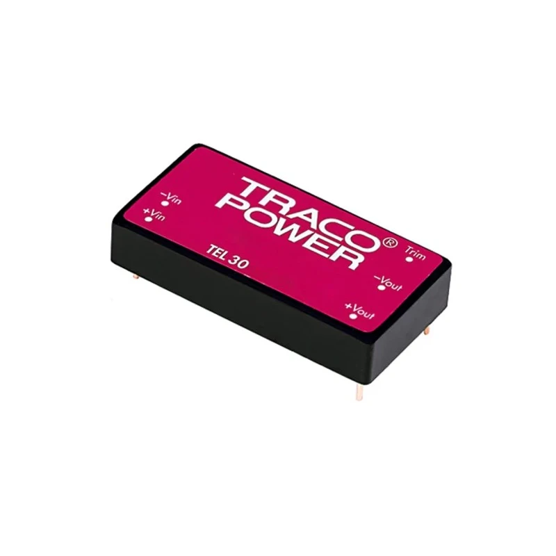 TRACOPOWER TEL 30-2411 DC/DC Converter, 5.1V Output, 5A, 36V DC Max Input, 18V Min Input, 30W, PCB Mount, Shielded Metal Case