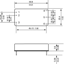 TRACOPOWER TEL 30-2411 DC/DC Converter, 5.1V Output, 5A, 36V DC Max Input, 18V Min Input, 30W, PCB Mount, Shielded Metal Case